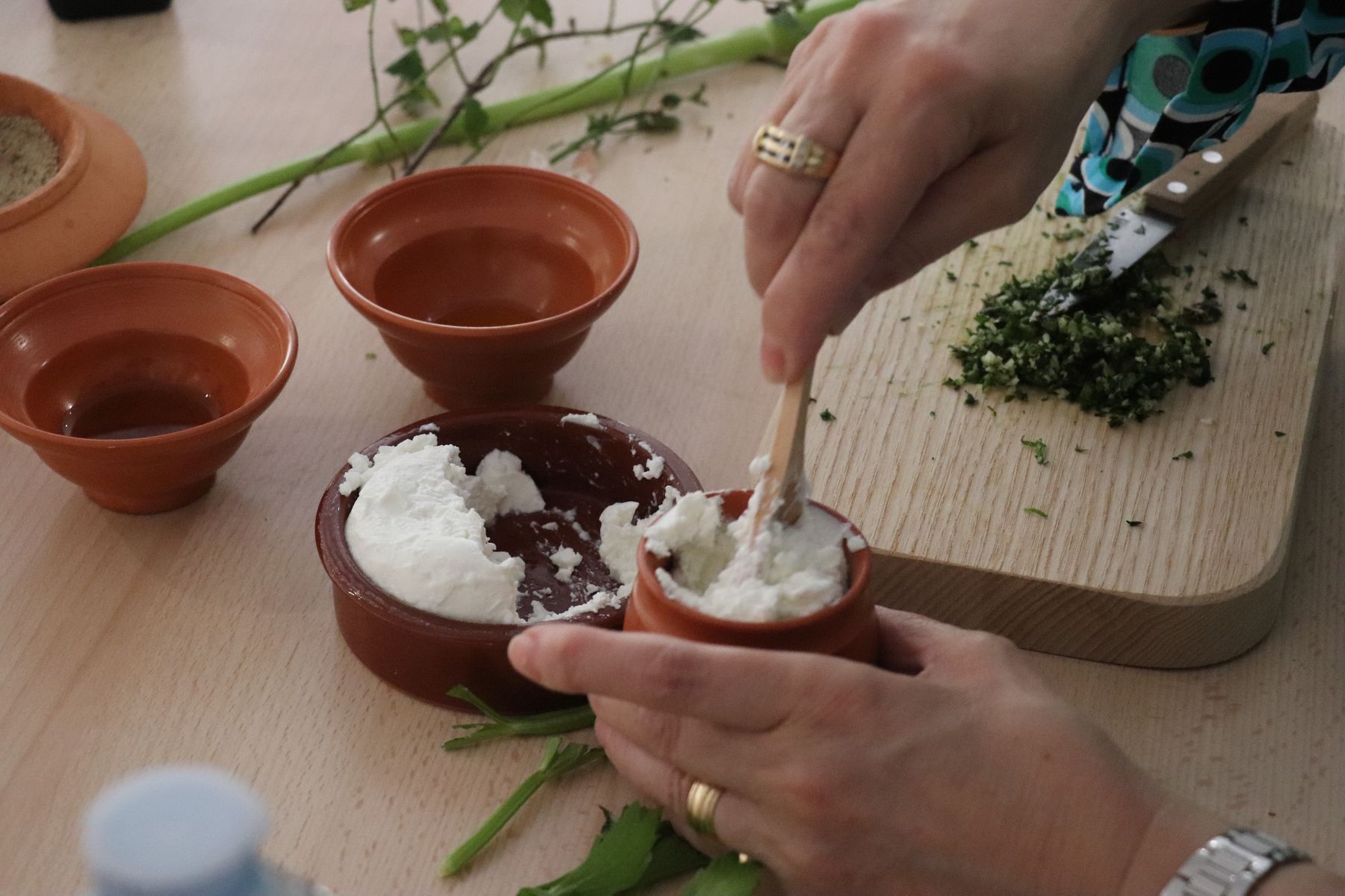 Atelier de cuisine romaine au Pont du Gard