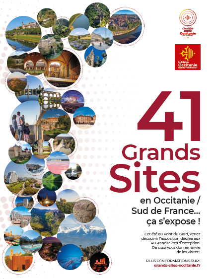 Exposition sur les Grands Sites Occitanie Sud de France