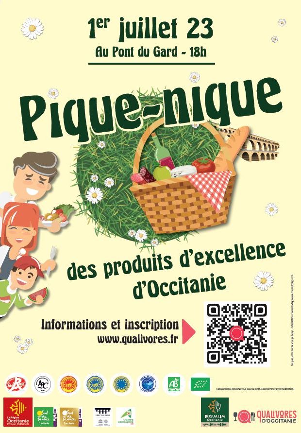 Pique-nique des produits d'excellence d'Occitanie