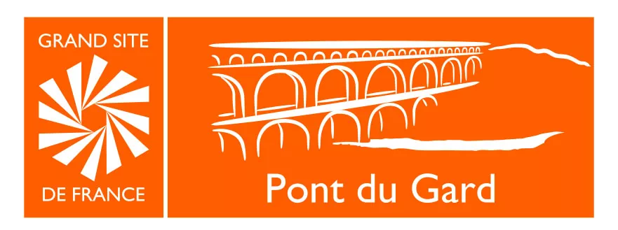 Logo Grand Site de France - Pont du Gard