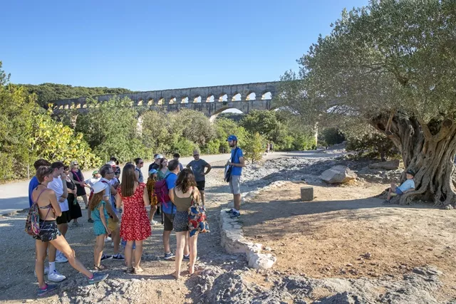 Organisation de visites sur le site du Pont du Gard